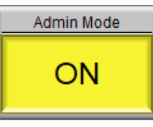 Password-protected Admin Mode HMI pushbutton