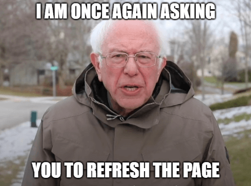 Bernie reminds you to Refresh the vendor page after modifying the script.